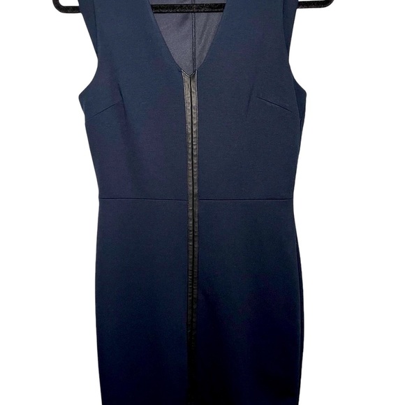 Banana Republic Women's Sleeveless Sheet Dress Dark Navy Blue Dress Size 2 - Picture 2 of 6